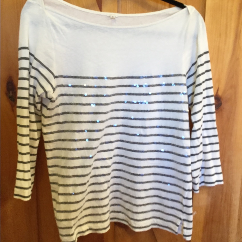 Jcrew sailor sparkle shirt